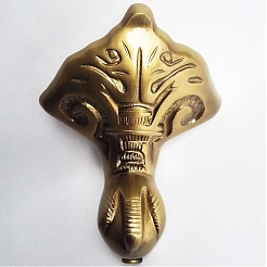 Magliezza Чугунная ванна Gracia Nero 170x76 (ножки бронза) – фотография-3